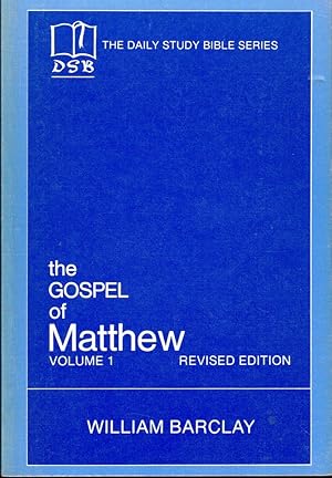 Bild des Verkufers fr The Gospel of Matthew Volume 1 zum Verkauf von Kenneth Mallory Bookseller ABAA