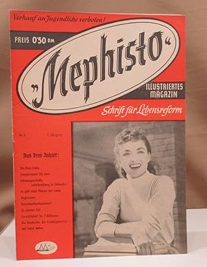 Mephisto. Illustriertes Magazin, Schrift für Lebensreform. Nr. 4, 1. Jahrgang.