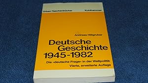 Seller image for Deutsche Geschichte 1945 - 1982 : die deutsche Frage in der Weltpolitik. for sale by Versandantiquariat Ingo Lutter