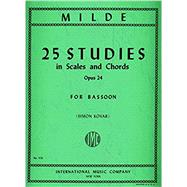 Image du vendeur pour 25 Studies in Scales and Chords for Bassoon, Op 24 (Item 456) mis en vente par eCampus