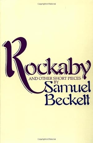Seller image for Rockabye and Other Short Pieces (Beckett, Samuel) by Beckett, Samuel [Paperback ] for sale by booksXpress