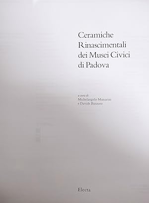 CERAMICHE RINASCIMENTALI DEI MUSEI CIVICI DI PADOVA