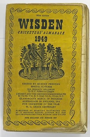 Seller image for Wisden Cricketers' Almanack 1949 for sale by St Marys Books And Prints