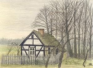 Bild des Verkufers fr Trger, Fritz. Kleines Haus am Wald I zum Verkauf von GALERIE HIMMEL