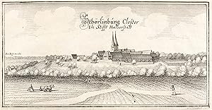 Bild des Verkufers fr Sttterlingen (Osterwieck). Kloster Sttterlingenburg. Merian. Sthrlinburg Closter im Stifft Halberstatt zum Verkauf von GALERIE HIMMEL