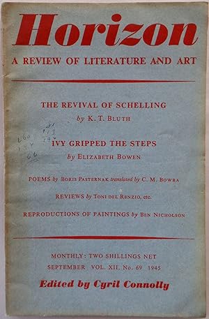 Bild des Verkufers fr Horizon. A Review of Literature and Art. September 1945 zum Verkauf von Mare Booksellers ABAA, IOBA