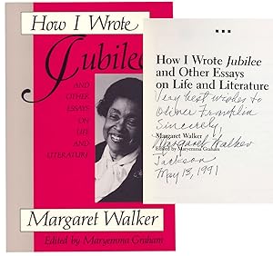 How I Wrote Jubilee and Other Essays on Life and Literature. (Signed)