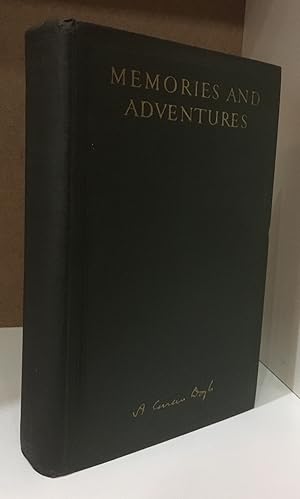 Immagine del venditore per Memories and Adventures, by Sir Arthur Conan Doyle venduto da Turgid Tomes