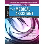 Bild des Verkufers fr Study Guide and Procedure Checklist Manual for Kinn's The Medical Assistant, 14th Edition zum Verkauf von eCampus