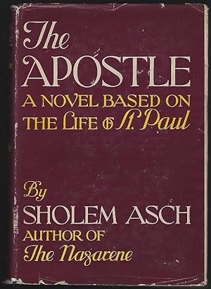 Bild des Verkufers fr APOSTLE A Novel Based on the Life of St. Paul zum Verkauf von Gibson's Books