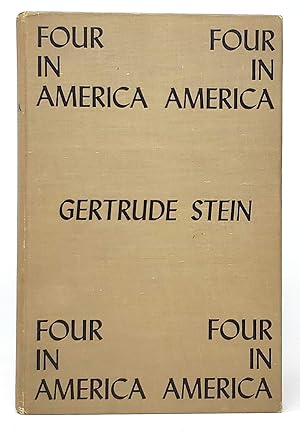 Imagen del vendedor de Four In America a la venta por Underground Books, ABAA