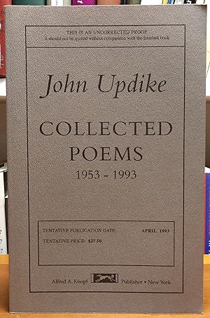 Seller image for Collected Poems: 1953-1993 for sale by Grey Matter Books