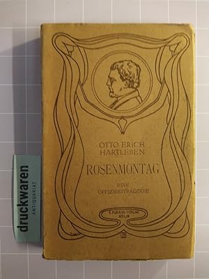 Bild des Verkufers fr Rosenmontag. Eine Offizierstragdie. zum Verkauf von Druckwaren Antiquariat