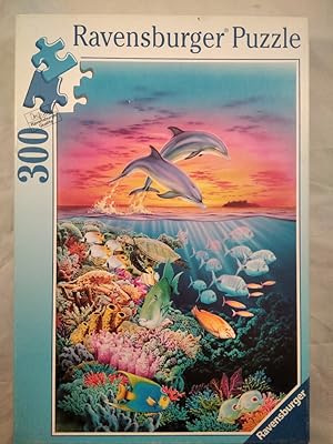 RAVENSBURGER 130139: Sonnenuntergang - [300-Teile-Puzzle]. Achtung: Nicht geeignet für Kinder unt...