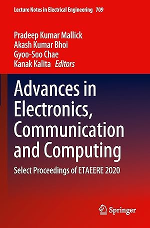 Imagen del vendedor de Advances in Electronics, Communication and Computing a la venta por moluna