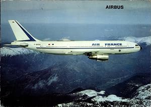 Ansichtskarte / Postkarte Französisches Passagierflugzeug, Airbus 300 B2, Air France, F BVGA
