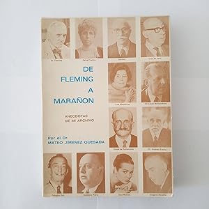 Imagen del vendedor de DE FLEMING A MARAN. Ancdotas de mi archivo a la venta por LIBRERIA CLIO