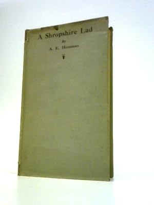 Bild des Verkufers fr A Shropshire Lad zum Verkauf von World of Rare Books