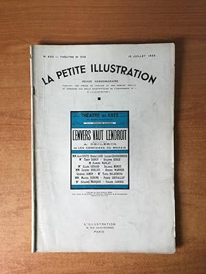 Seller image for LA PETITE ILLUSTRATION n 633 Thtre n 328 : L'ENVERS VAUT L'ENDROIT Thtre des arts for sale by KEMOLA