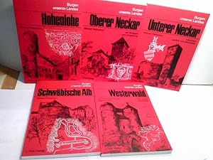 Bild des Verkufers fr Konvolut bestehend aus 5 Bnden, zum Thema: : Burgen unseres Landes zum Verkauf von ABC Versand e.K.