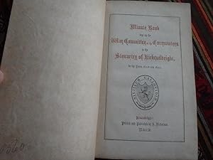 Minute Book Kept by the War Committee of the Covenanters in the Stewartry of Kirkcudbright in the...