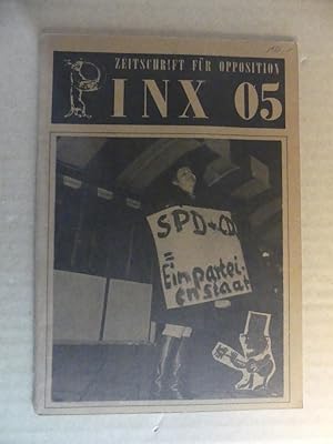 Immagine del venditore per PINX : Zeitschrift fr Opposition. Nr. 5 1967. venduto da Antiquariat Maralt