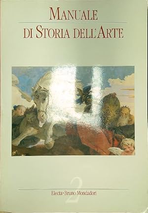 Immagine del venditore per Manuale di storia dell'arte 2vv venduto da Miliardi di Parole