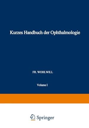 Seller image for Kurzes Handbuch der Ophthalmologie for sale by Rheinberg-Buch Andreas Meier eK