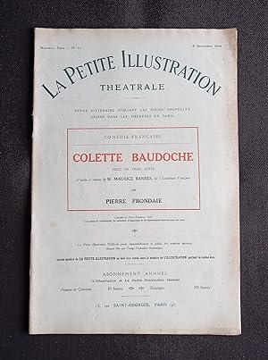 Image du vendeur pour La petite illustration - N25 - 18 Septembre 1920 mis en vente par Librairie Ancienne Zalc