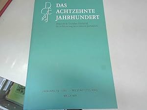 Bild des Verkufers fr Jg. 29, Heft 1: Das Achtzehnte Jahrhundert. [2005] zum Verkauf von JLG_livres anciens et modernes