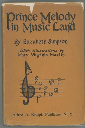 Prince Melody in Music Land by Elizabeth Simpson (Reprint)