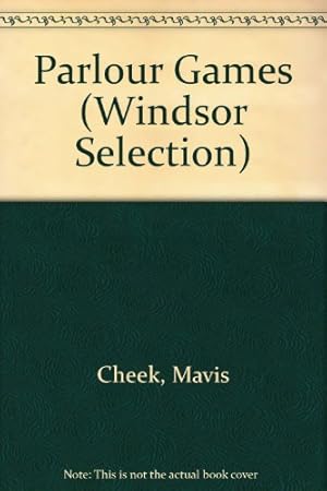 Seller image for Parlour Games (Windsor Selection S.) for sale by WeBuyBooks