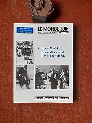 Il y a 50 ans : Le soulèvement du ghetto de Varsovie