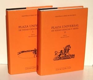 Imagen del vendedor de PLAZA UNIVERSAL DE TODAS CIENCIAS Y ARTES (2 Vols.) a la venta por Ducable Libros