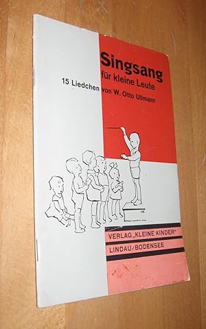 Imagen del vendedor de Singsang f kleine Leute a la venta por Dipl.-Inform. Gerd Suelmann