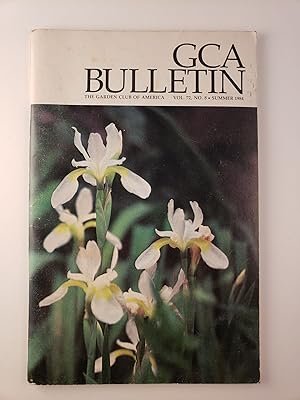Seller image for GCA Bulletin Vol. 72., No. 8, Summer 1984 for sale by WellRead Books A.B.A.A.