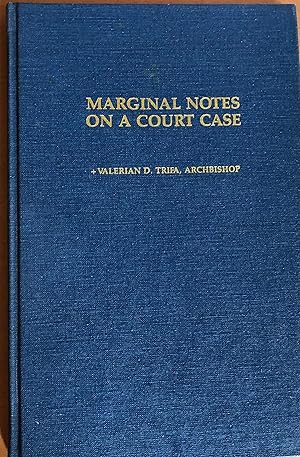 Imagen del vendedor de Marginal Notes on a Court Case a la venta por A Book Preserve