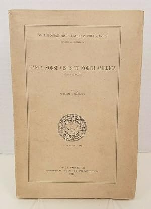 Imagen del vendedor de Smithsonian Miscellaneous Collections, Volume 59, Number 19: Early Norse Visits to North America with Ten Plates a la venta por Old Editions Book Shop, ABAA, ILAB