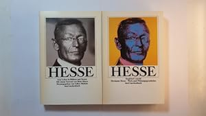 Imagen del vendedor de Hermann Hesse : Sein Leben in Bildern und Texten / Werk und Wikungsgeschichte (2 BNDE, Insel-Taschenbuch ; 1111+1112) a la venta por Gebrauchtbcherlogistik  H.J. Lauterbach