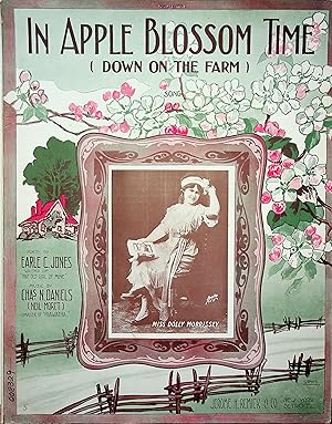 Seller image for In Apple Blossom Time (Down on the Farm) : Song [Sheet Music : Voice and Piano] for sale by Epilonian Books