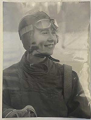 Photograph of Woman Parachutist Predating The First Recorded Jump by a Woman by Three Years