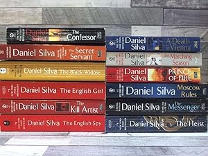 Seller image for Gabriel Allon Series Book Set #6, #7 & #8: "The Messenger", "The Secret Servant" & "Moscow Rules" for sale by Archives Books inc.