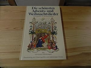 Seller image for Die schnsten Advents- und Weihnachtslieder: Zweistimmig, mit Gitarrengriffen und vollstndigen Texten for sale by Versandantiquariat Schfer