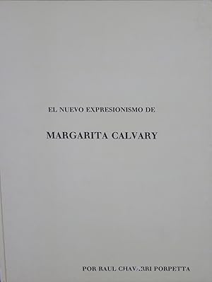 Imagen del vendedor de El nuevo Expresionismo de Margarita Calvary a la venta por Librera Alonso Quijano