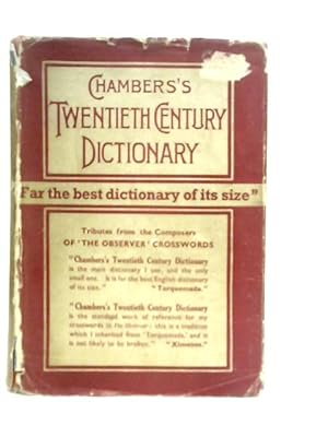 Bild des Verkufers fr Twentieth Century Dictionary zum Verkauf von World of Rare Books