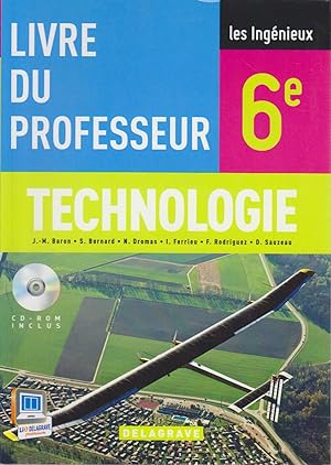 Image du vendeur pour Les Ingnieux - Technologie 6e - Livre du professeur mis en vente par Bcher bei den 7 Bergen