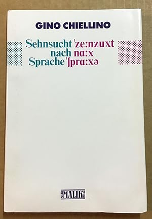 Seller image for Sehnsucht nach Sprache : Gedichte 1983 - 1985. for sale by Antiquariat Peda