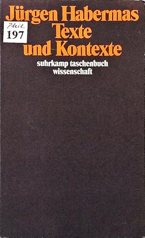 Seller image for Texte und Kontexte. for sale by Antiquariat Bookfarm