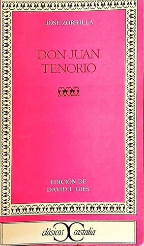 Imagen del vendedor de Don Juan Tenorio. a la venta por Antiquariat Bookfarm