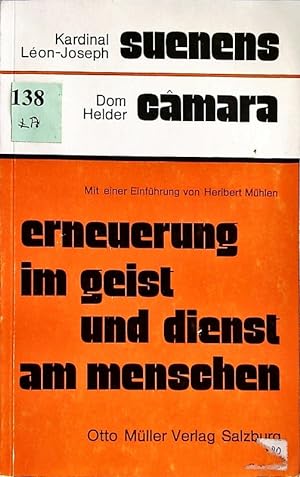 Seller image for Erneuerung im Geist und Dienst am Menschen. for sale by Antiquariat Bookfarm